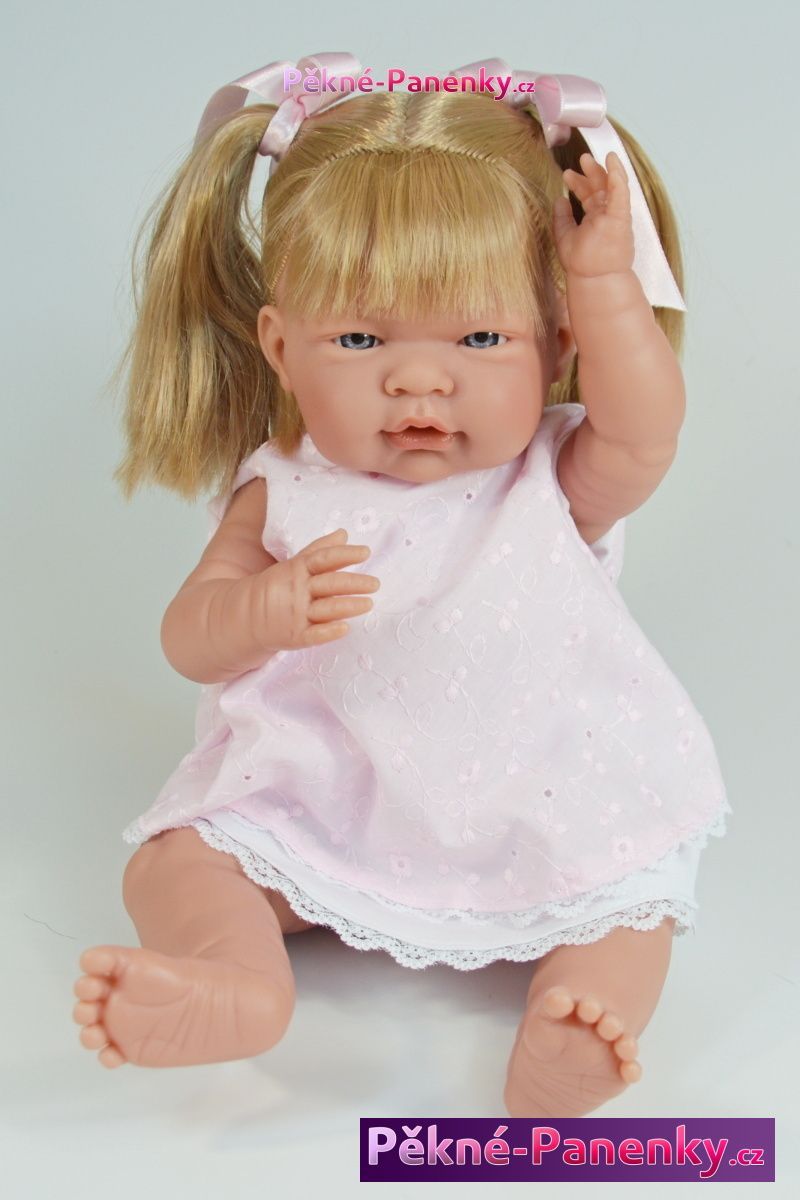Dnenes Česací panenka D´nenes Mio-Mio blond 43 cm - obrázek 1