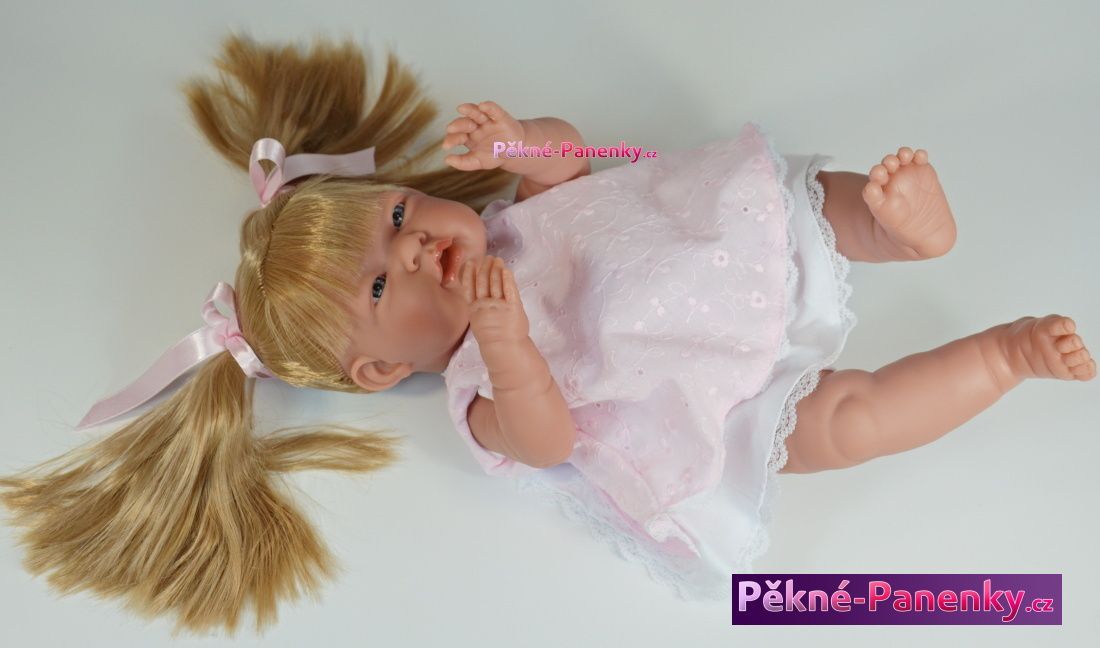 Dnenes Česací panenka D´nenes Mio-Mio blond 43 cm - obrázek 3