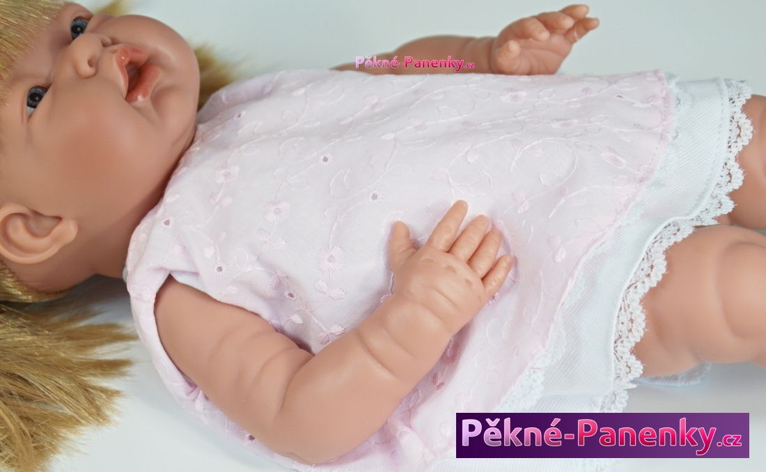 Dnenes Česací panenka D´nenes Mio-Mio blond 43 cm - obrázek 5