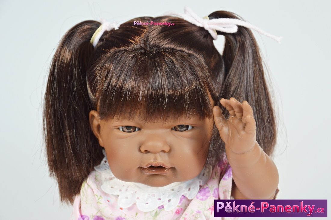 Dnenes Česací černoška D´nenes Mio-Mio 43 cm - obrázek 2