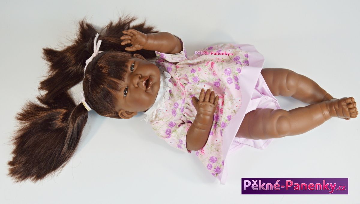 Dnenes Česací černoška D´nenes Mio-Mio 43 cm - obrázek 3