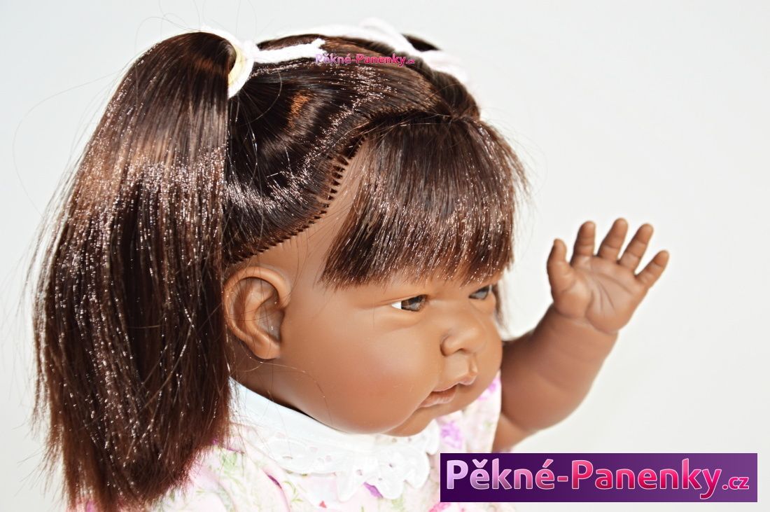 Dnenes Česací černoška D´nenes Mio-Mio 43 cm - obrázek 7
