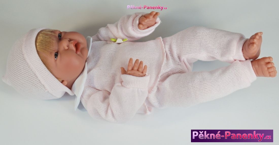 Dnenes Panenka s vlásky D´nenes Mio-Mio 43 cm - obrázek 5