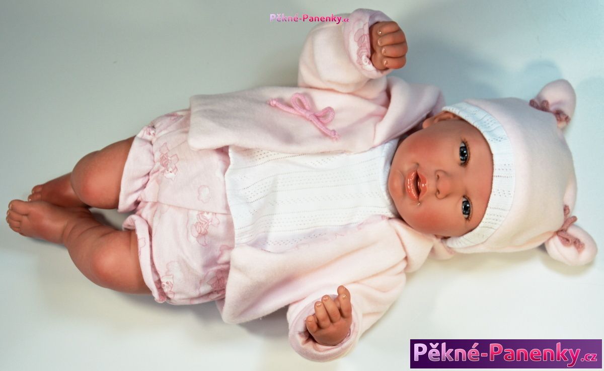 Berbesa Reborn panenka miminko Arias® Paola 45 cm - obrázek 3