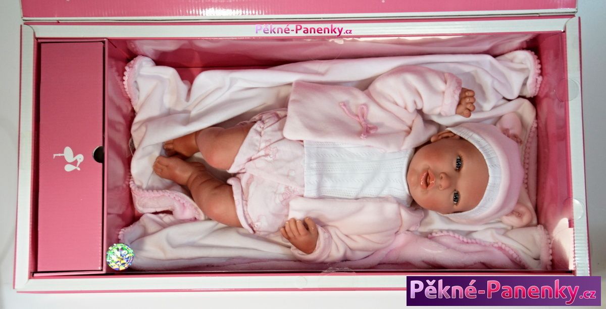 Berbesa Reborn panenka miminko Arias® Paola 45 cm - obrázek 4