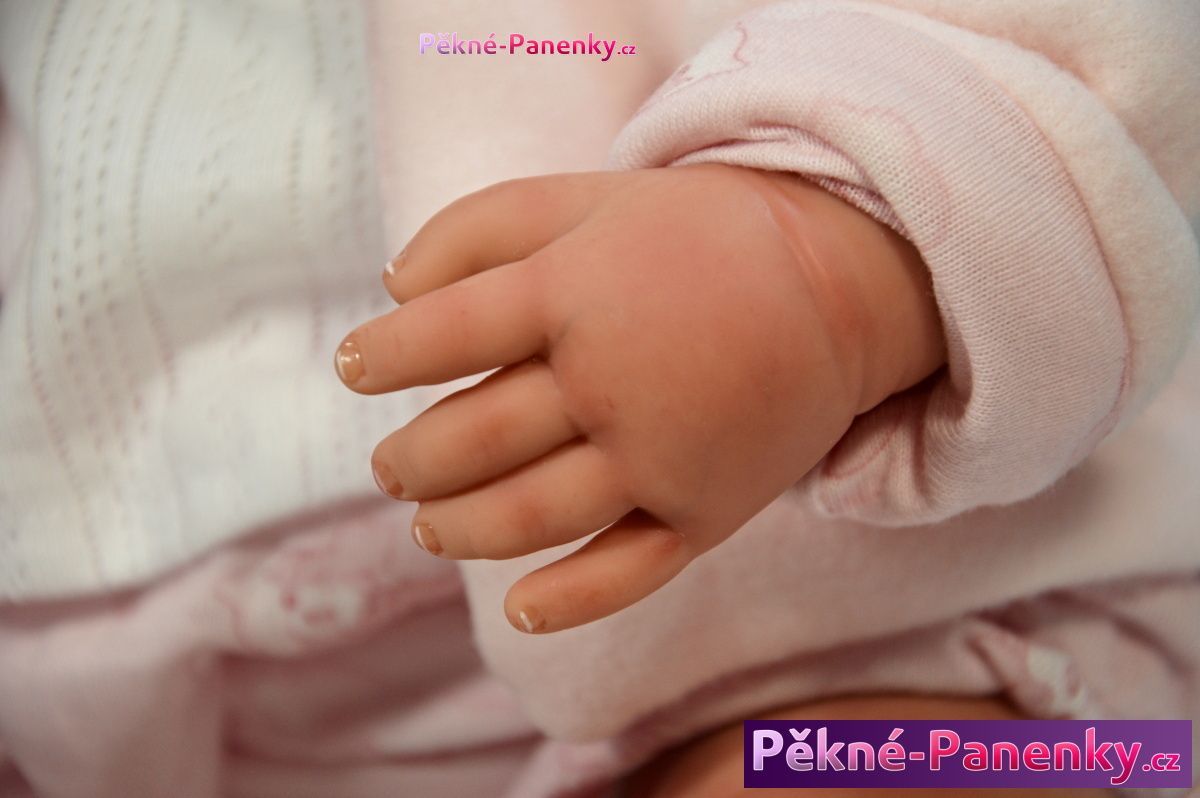 Berbesa Reborn panenka miminko Arias® Paola 45 cm - obrázek 7