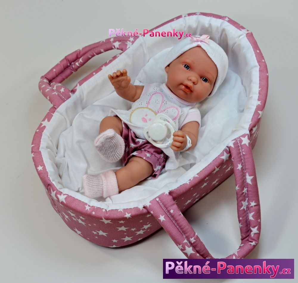 Berbesa Koupací panenka miminko Arias® Pillines s taškou 26 cm - obrázek 1
