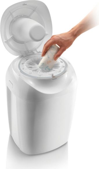 Tommee Tippee Koš na pleny Sangenic Tec bílý - obrázek 5