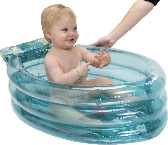 Babymoov nafukovací vanička Blue - obrázek 3