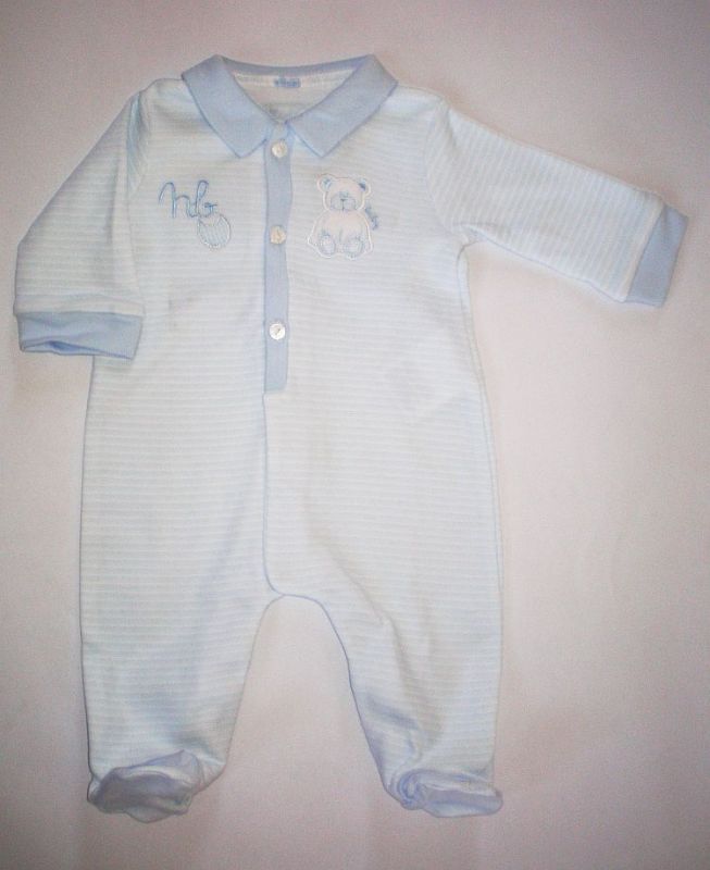 Mayoral Baby MAYORAL - Bavlněný overal modrý NB - obrázek 1