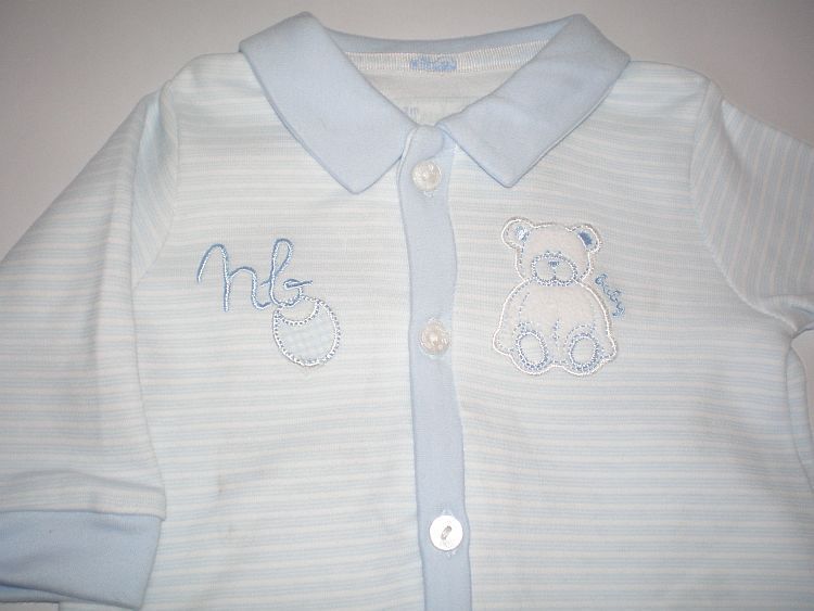 Mayoral Baby MAYORAL - Bavlněný overal modrý NB - obrázek 2