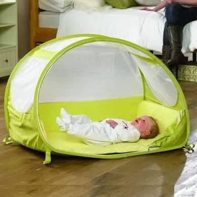 Koo-di Pop-Up Travel Bubble Cot - Cestovní postýlka 6-18 měs.zelená - obrázek 1