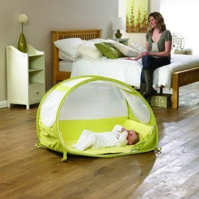 Koo-di Pop-Up Travel Bubble Cot - Cestovní postýlka 6-18 měs.zelená - obrázek 3