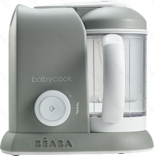 Beaba Parní vařič + mixér BABYCOOK SOLO šedý - obrázek 1