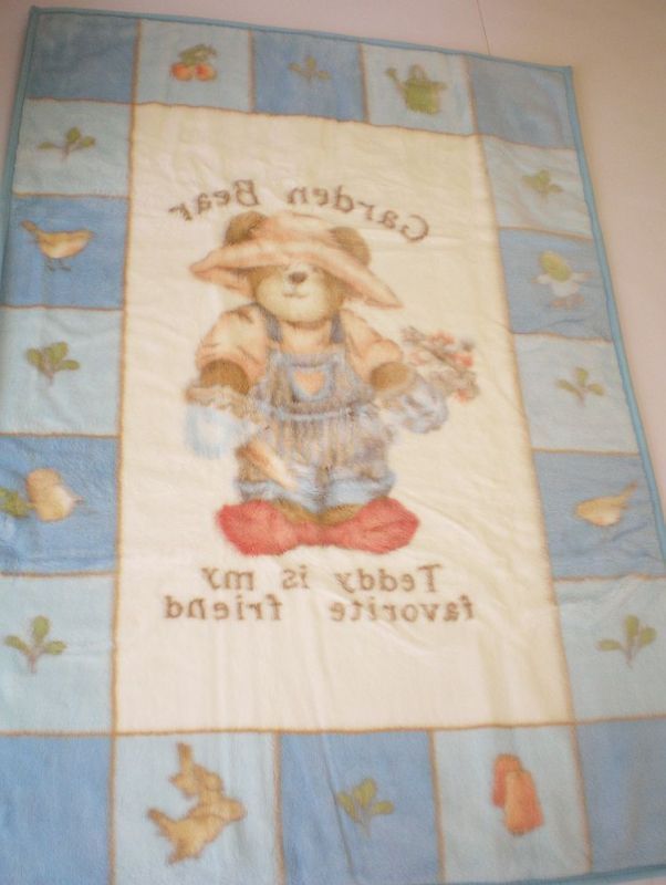 Baby Ono BabyOno - Deka 100x140 cm - Teddy Garden - obrázek 3