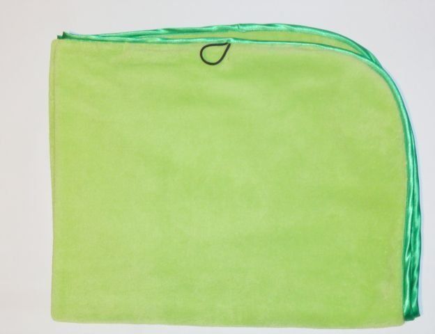 MeeMee Oboustranná deka 70x90 cm limetka, mikropuntík - obrázek 2