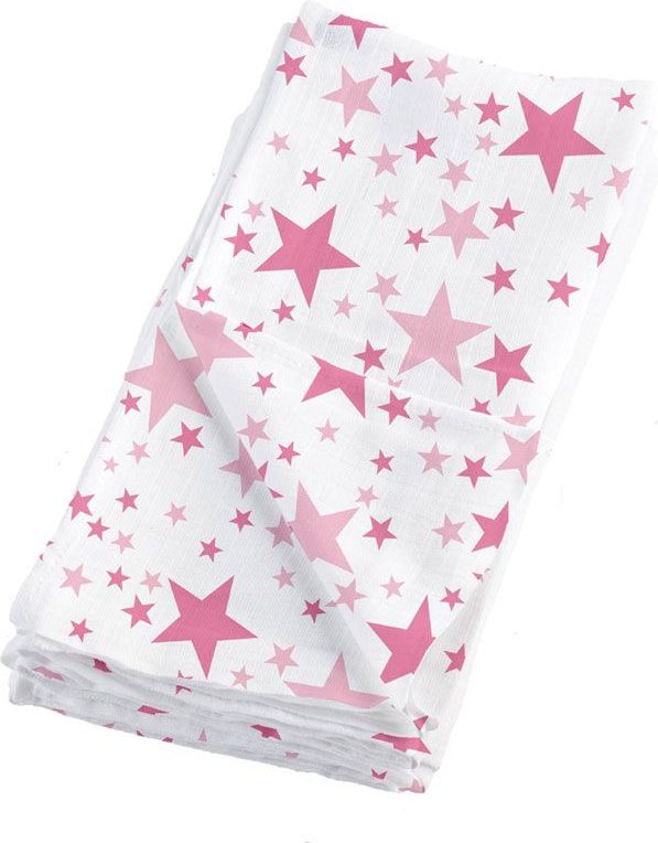 Bébéjou Zavinovací univerzální plena Pink Stars - obrázek 1