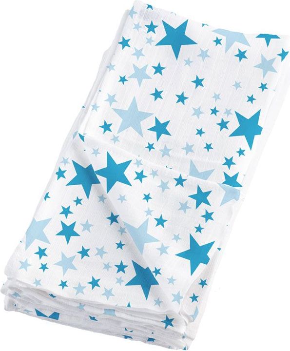 Bébéjou Zavinovací univerzální plena Blue Stars - obrázek 1