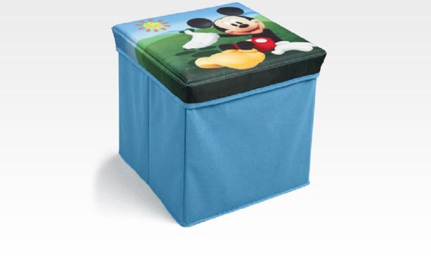 Dětský taburet s úložným prostorem Mickey - obrázek 2