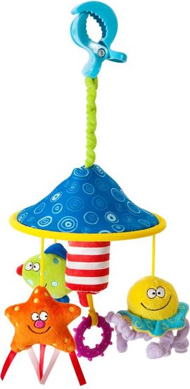 DOUDOU ET COMPAGNIE TafToys - Kolotoč na kočárek - obrázek 2