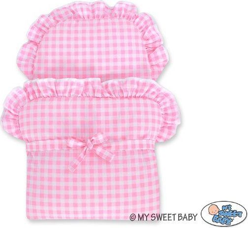 MY SWEET BABY Proutěný kočárek pro panenku bílý - více barev 71699-384 - obrázek 2
