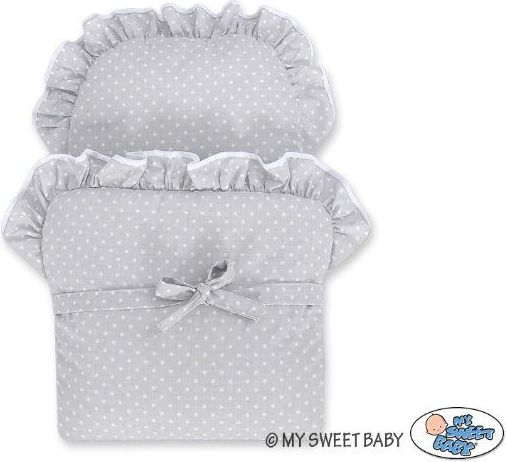 MY SWEET BABY Proutěný kočárek pro panenku bílý - více barev 71699-535 - obrázek 2