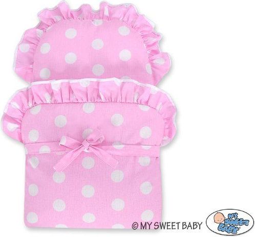 MY SWEET BABY Proutěný kočárek pro panenku bílý - více barev 71699-736 - obrázek 2