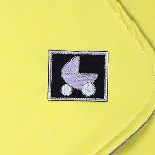 Babyrenka  Babyrenka zavinovačka do autosedačky Basic Softshell  žlutá melír - obrázek 2