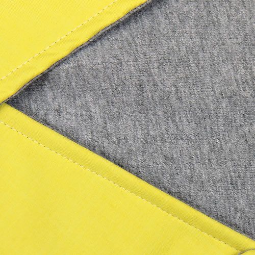 Babyrenka  Babyrenka zavinovačka do autosedačky Basic Softshell  žlutá melír - obrázek 3