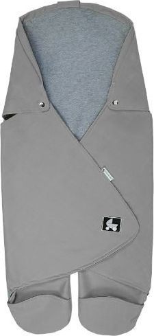 Babyrenka Babyrenka zavinovačka do autosedačky Basic Softshell šedá melír - obrázek 1