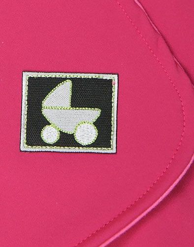 Babyrenka  Babyrenka zavinovačka do autosedačky Basic Softshell  fuksia - obrázek 2