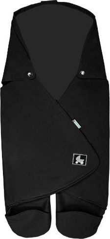 Babyrenka  Babyrenka zavinovačka do autosedačky Basic Softshell  černá - obrázek 1