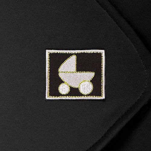 Babyrenka  Babyrenka zavinovačka do autosedačky Basic Softshell  černá - obrázek 2