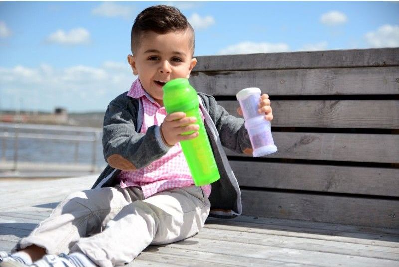 Twistshake antikoliková láhev 330ml- 6 barev GREEN - obrázek 2