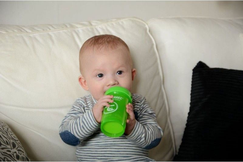 Twistshake antikoliková láhev 330ml- 6 barev GREEN - obrázek 3