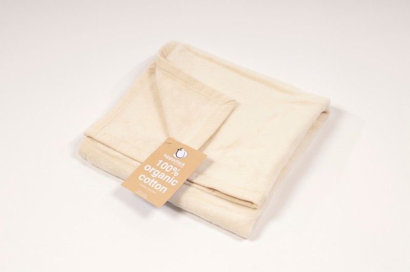 Hippychick Organic Blanket Natural - Dětská deka - Toddler Blanket Natural 100x150cm - obrázek 3