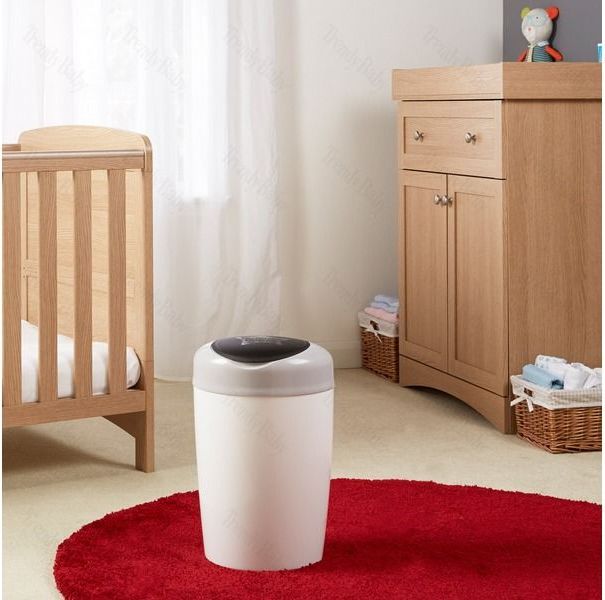 Tommee Tippee Koš na pleny Sangenic Simplee šedý - obrázek 3