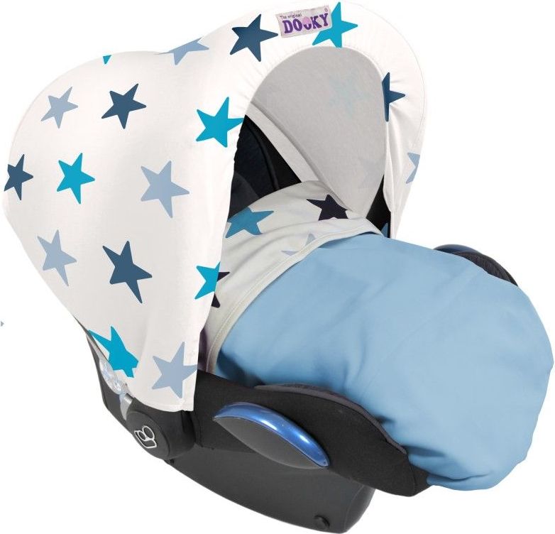 Dooky stříška Hoody Blue Stars - obrázek 6