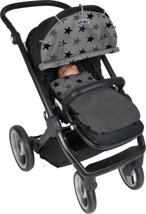 Dooky deka Blanket Grey Stars - obrázek 4