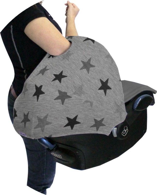 Dooky stříška Hoody Grey Stars - obrázek 2