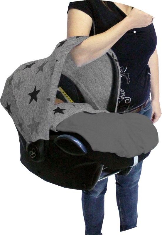 Dooky stříška Hoody Grey Stars - obrázek 4