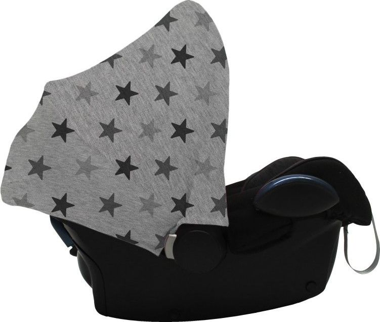 Dooky stříška Hoody Grey Stars - obrázek 7