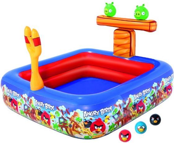 Dětský bazén s hřištěm Bestway Angry Birds - obrázek 1