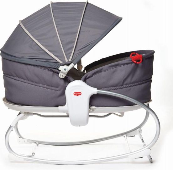 Tiny Love Lehátko 3v1 Cozy Rocker Napper šedé - obrázek 6