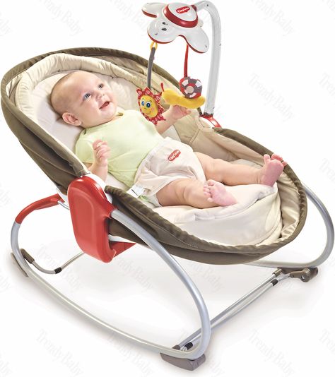 Tiny Love Lehátko 3v1 Rocker Napper hnědé - obrázek 1
