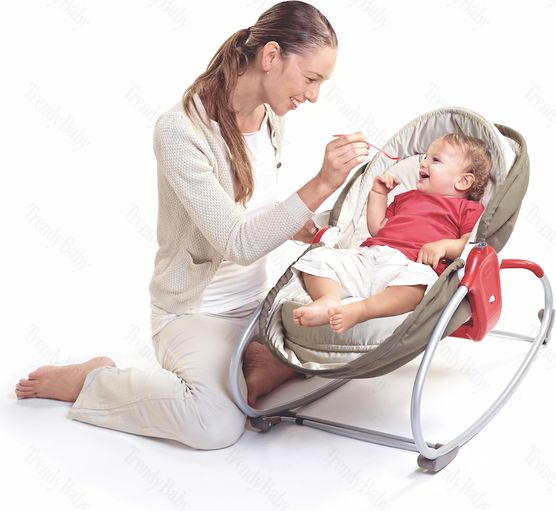 Tiny Love Lehátko 3v1 Rocker Napper hnědé - obrázek 2