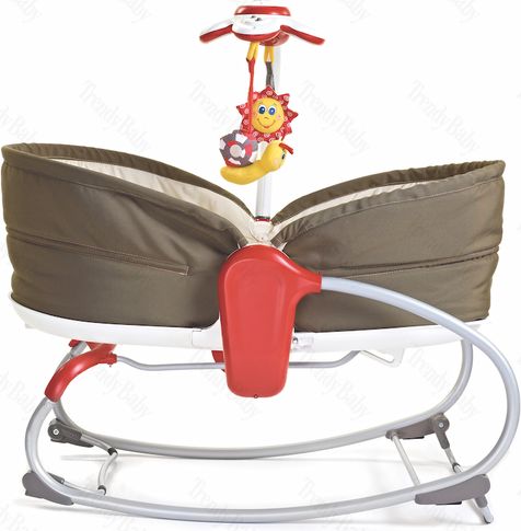 Tiny Love Lehátko 3v1 Rocker Napper hnědé - obrázek 3