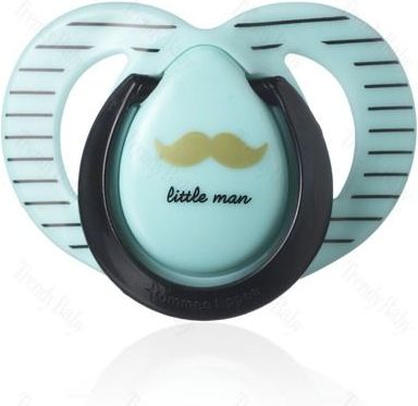 Tommee Tippee Šidítko C2N silikon Moda 6-18m modré - obrázek 1