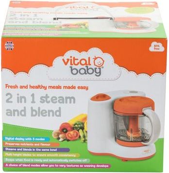 Vital Baby®- Parní hrnec 2 v 1 - obrázek 3