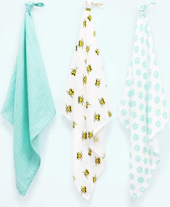 Bambinomio  Mušelínové plenky 3 ks BambinoMio Bumble - obrázek 2